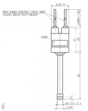 Minipresostat Danfoss ACB-2UB513